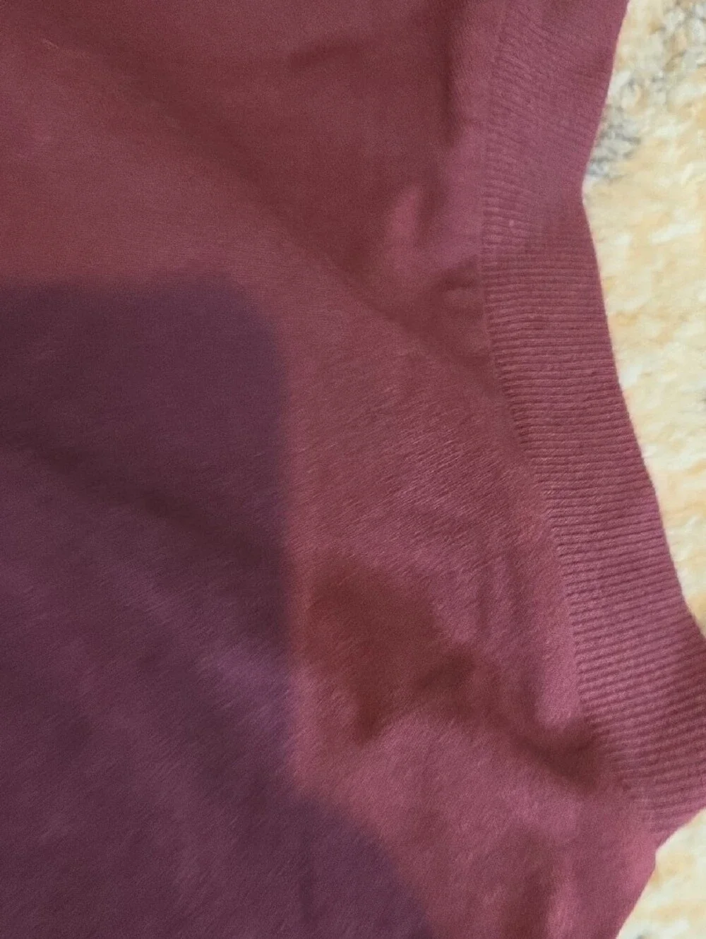 Universal Standard Burgundy Short Sleeve Midi Dress